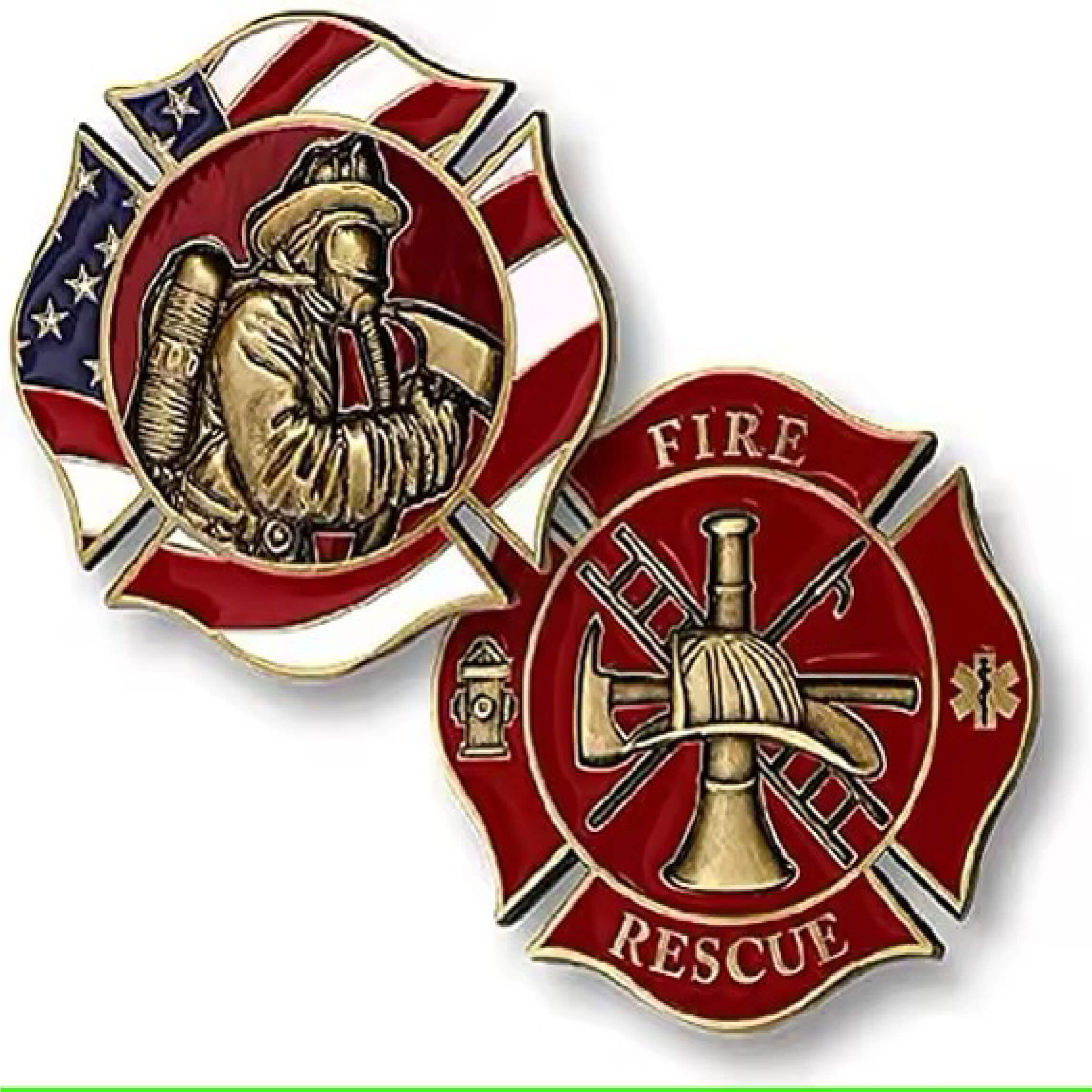 Firefighter Coins